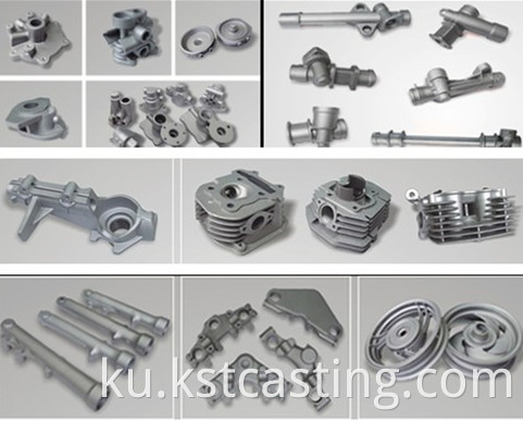 Gravity Aluminium Parts Parts Auto Customed Casting Parts Auto